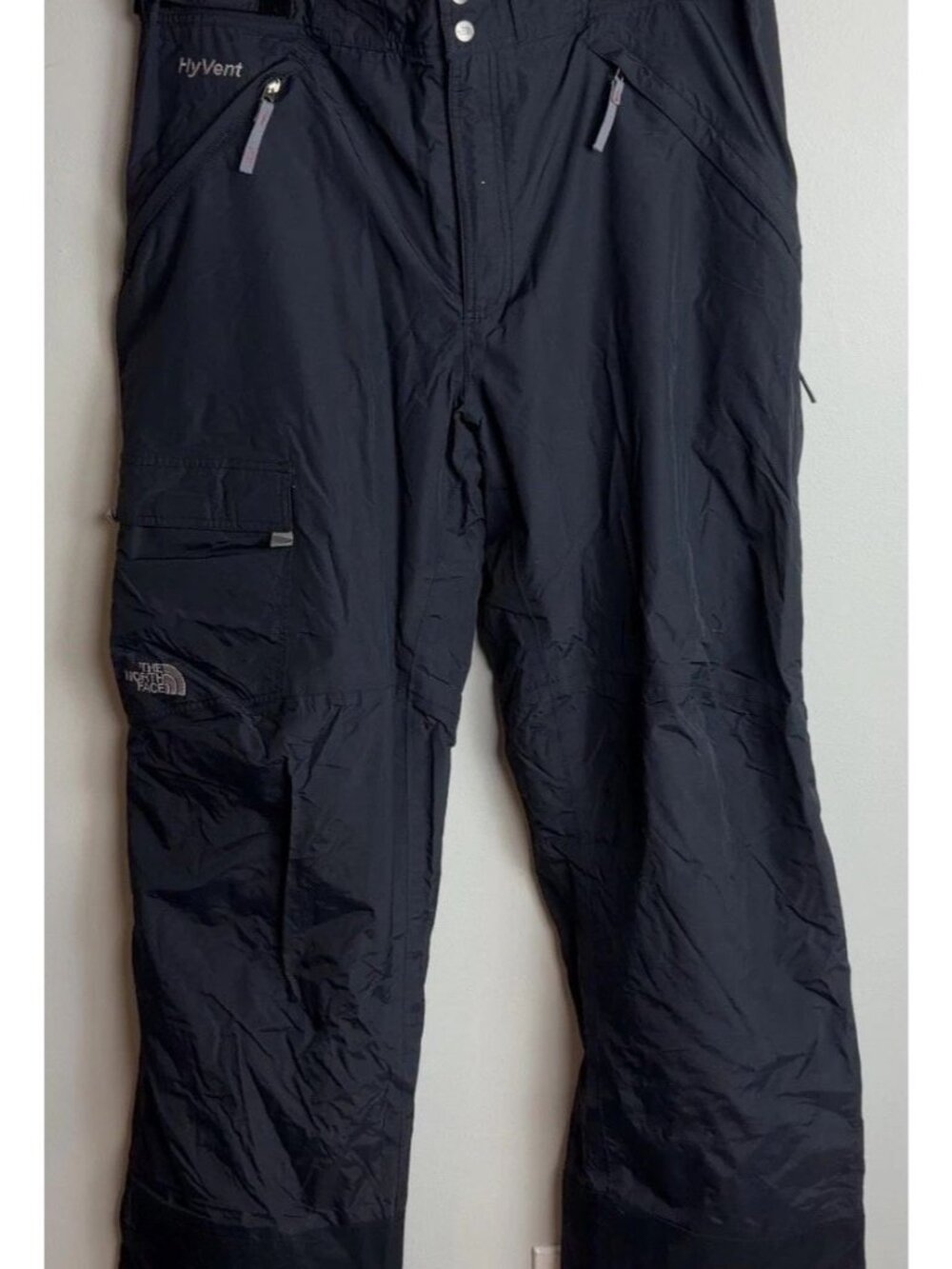 The North Face HyVent Ski Snowboard Pants Black Size XL Waterproof Black Men’s